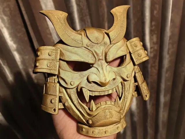 Samurai mask — modelo 3D