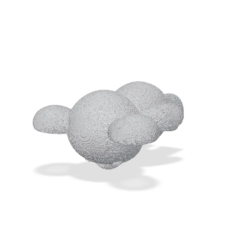 Cute Koala Figurine - Multicolor AMS Ready — modelo 3D