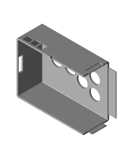 Desktop Arcade Controller (Raspberry Pi) — modelo 3D