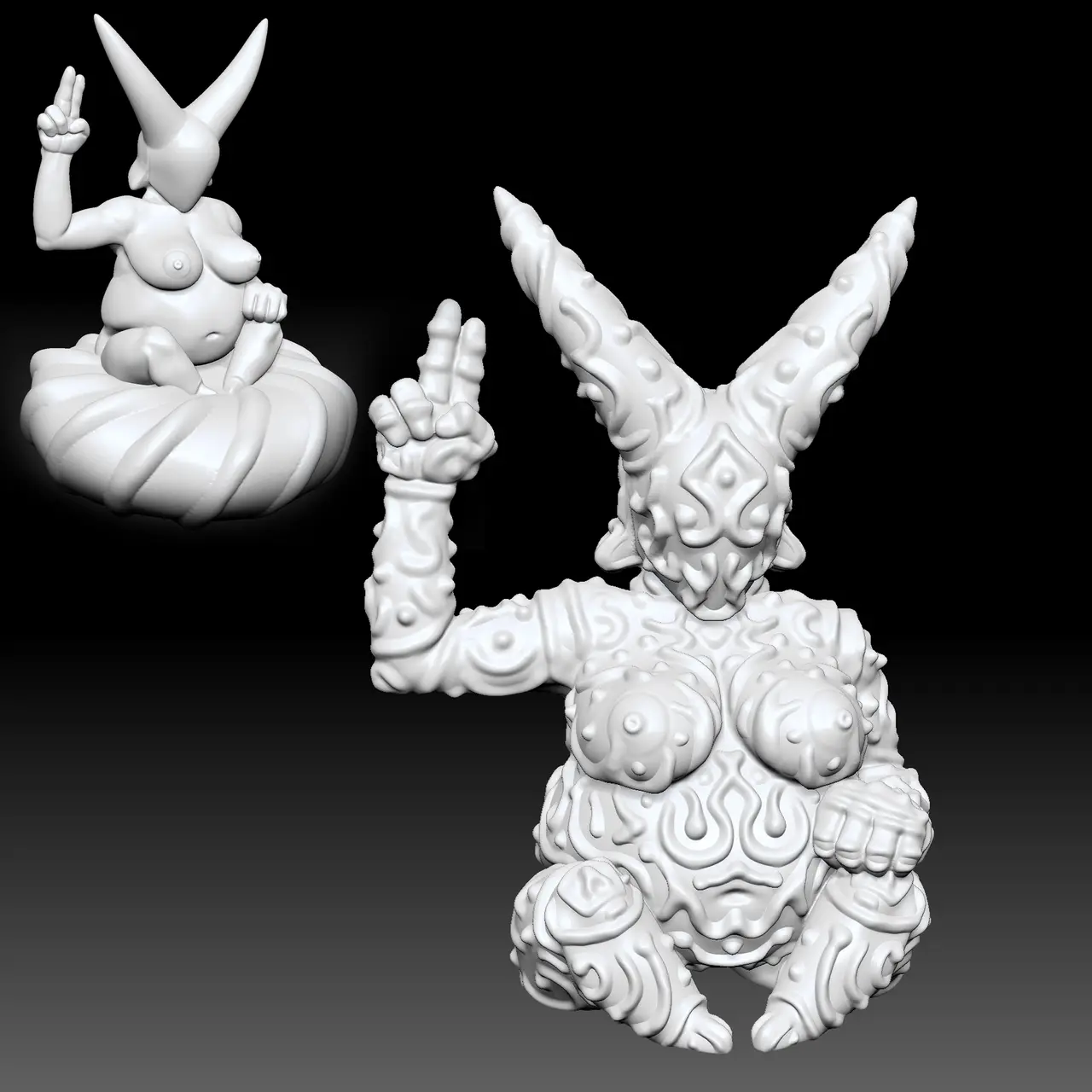 Hell Witch of Venus Idol — modelo 3D
