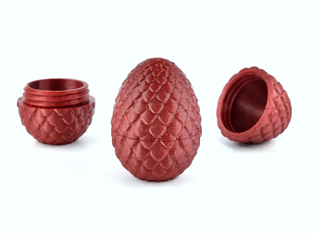 Threaded Dragon Egg, Great for Easter and Gifts — modelo 3D