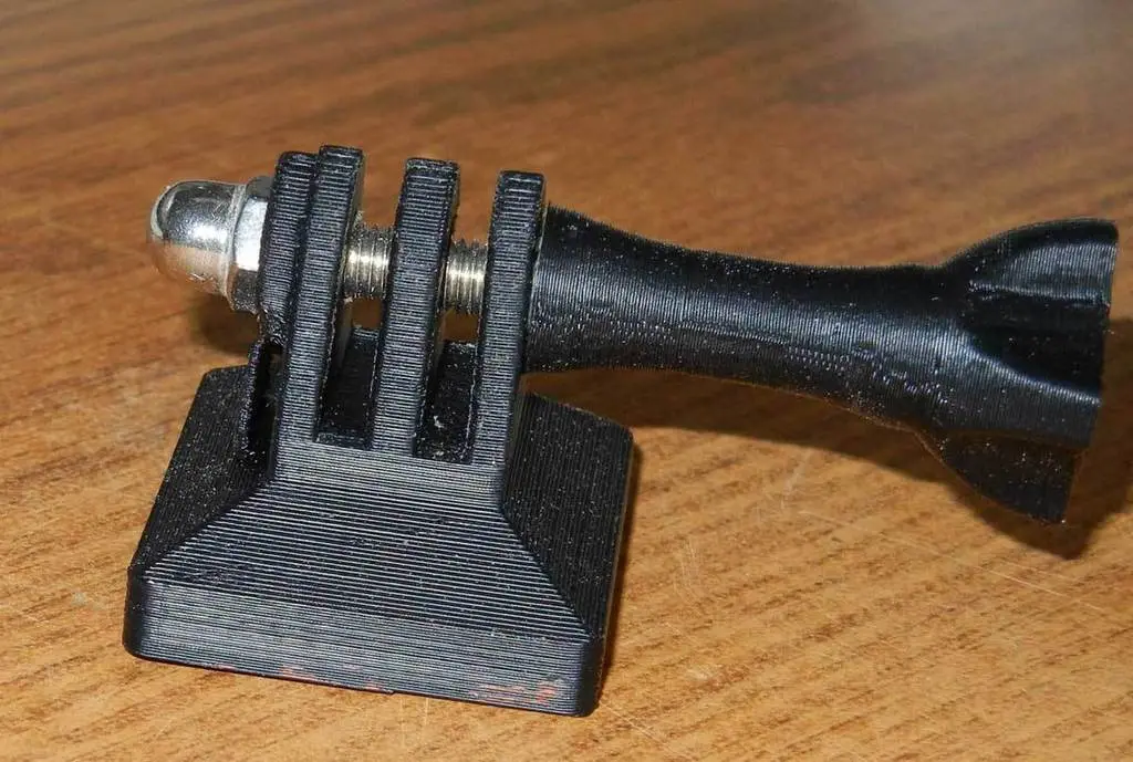 GoPro Tripod mount — modelo 3D