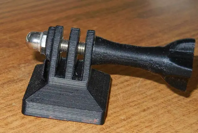 GoPro Tripod mount — modelo 3D