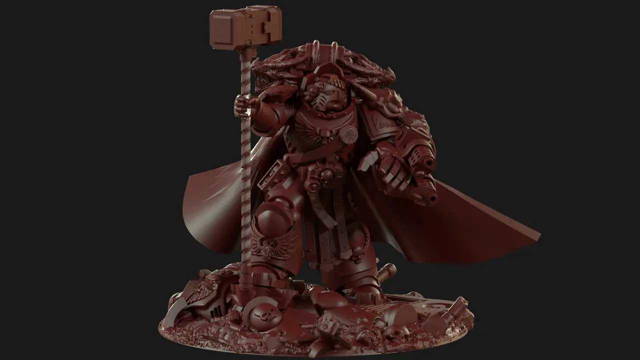 Legally distinct Drake Master Ta'Shun — modelo 3D