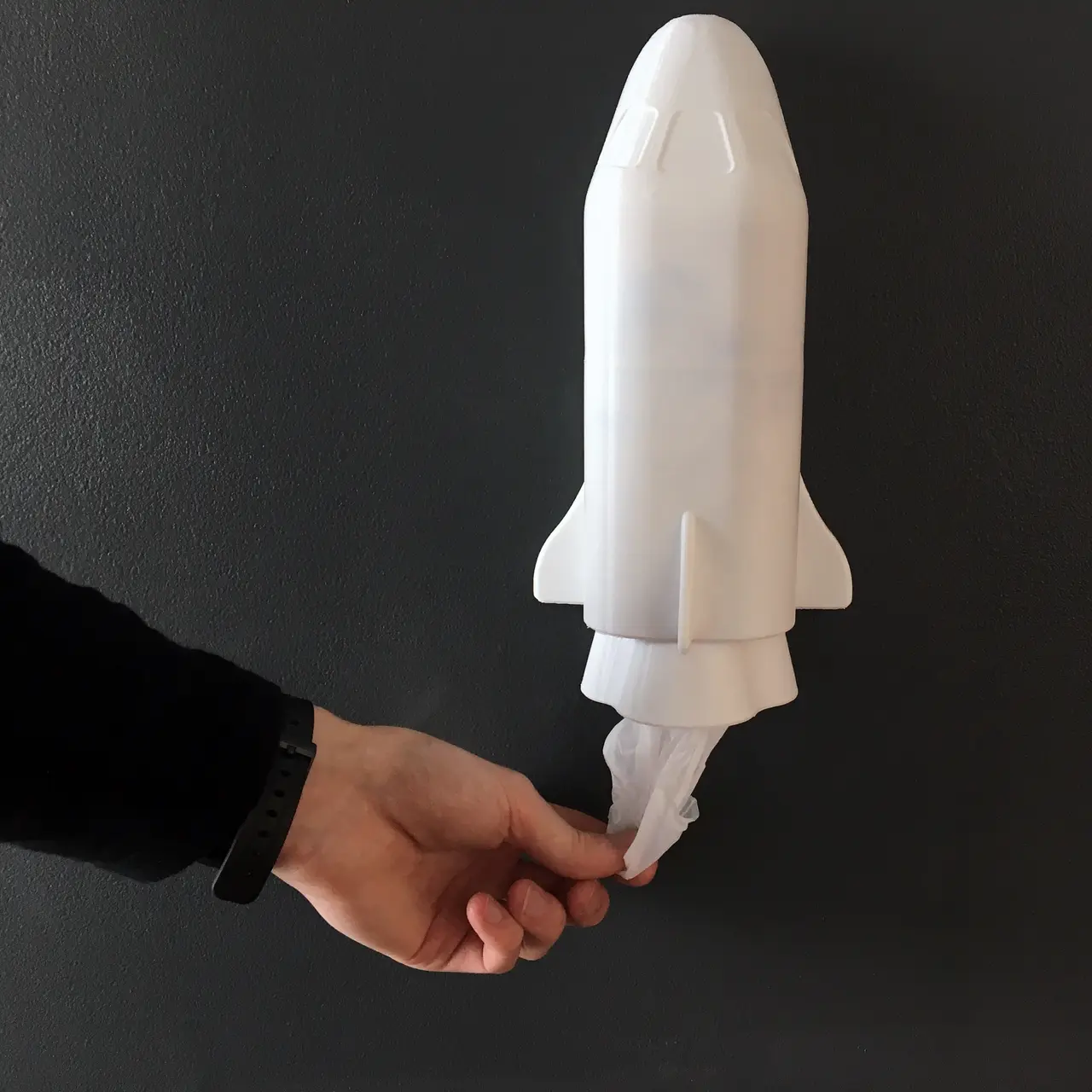 Space Shuttle Bag Dispenser! — modelo 3D