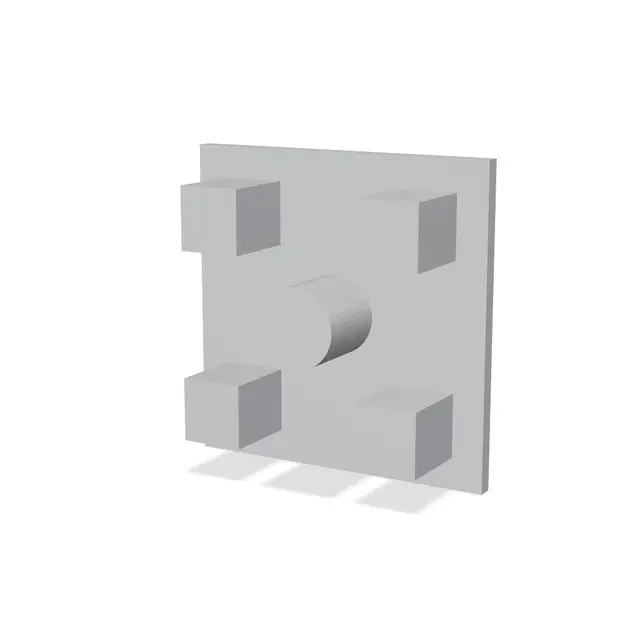 OrcaSlicer Dimensional Calibration Test — modelo 3D