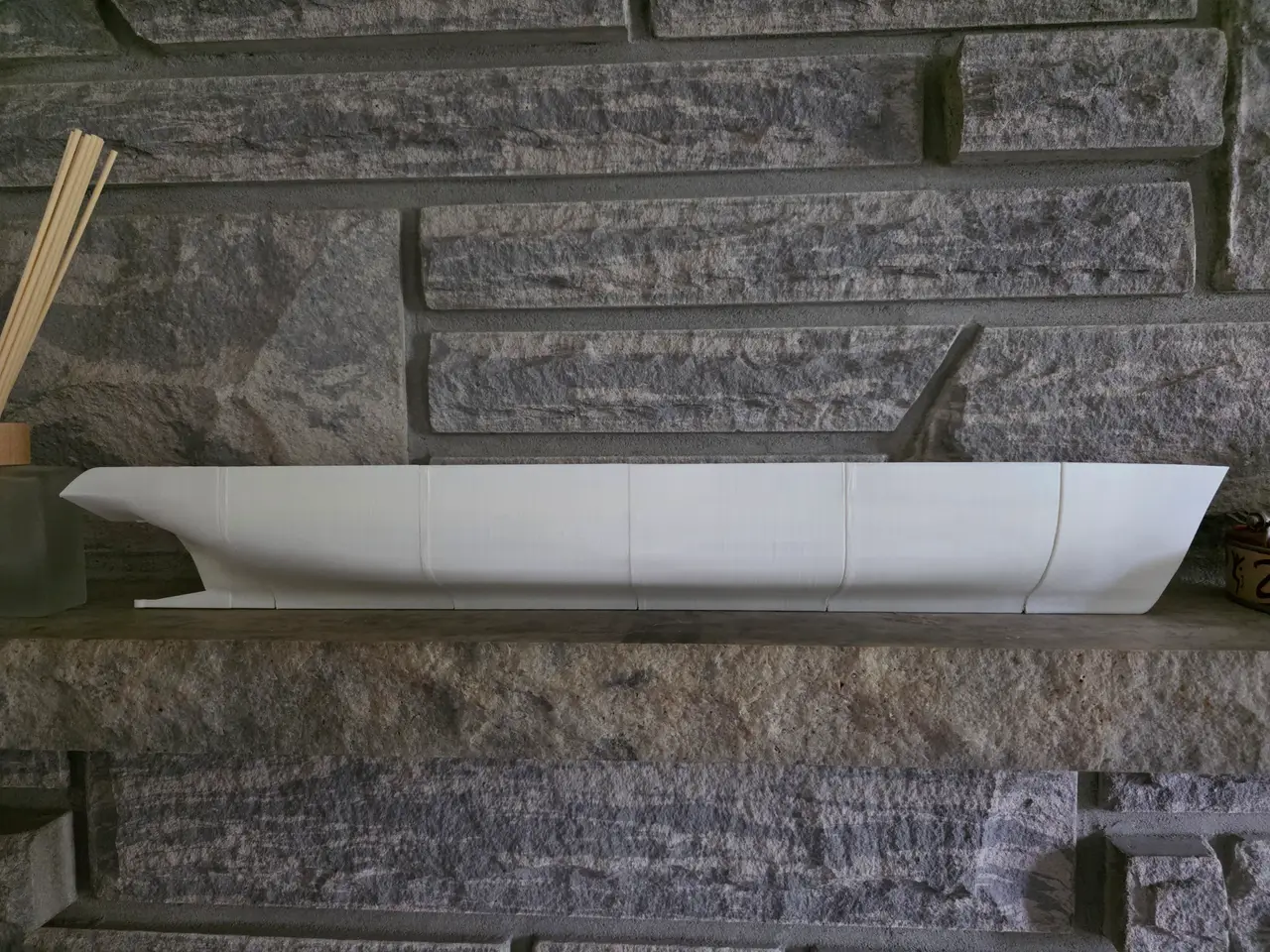 CA Thayer Hull - version 2 — modelo 3D