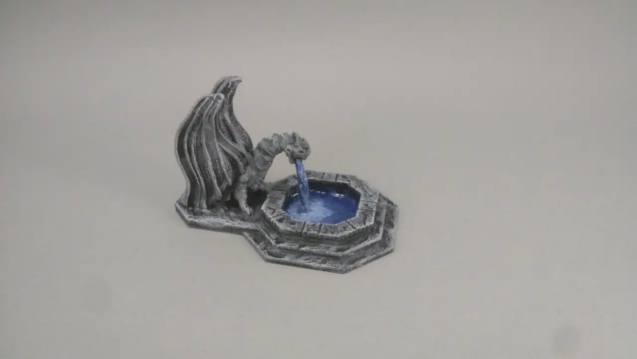 Dragon Fountain — modelo 3D