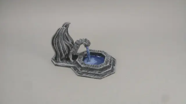 Dragon Fountain — modelo 3D
