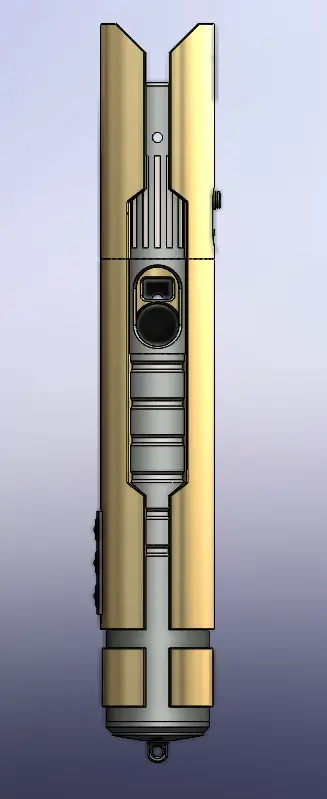 S.A.B.E.R. Solstice Hilt — modelo 3D
