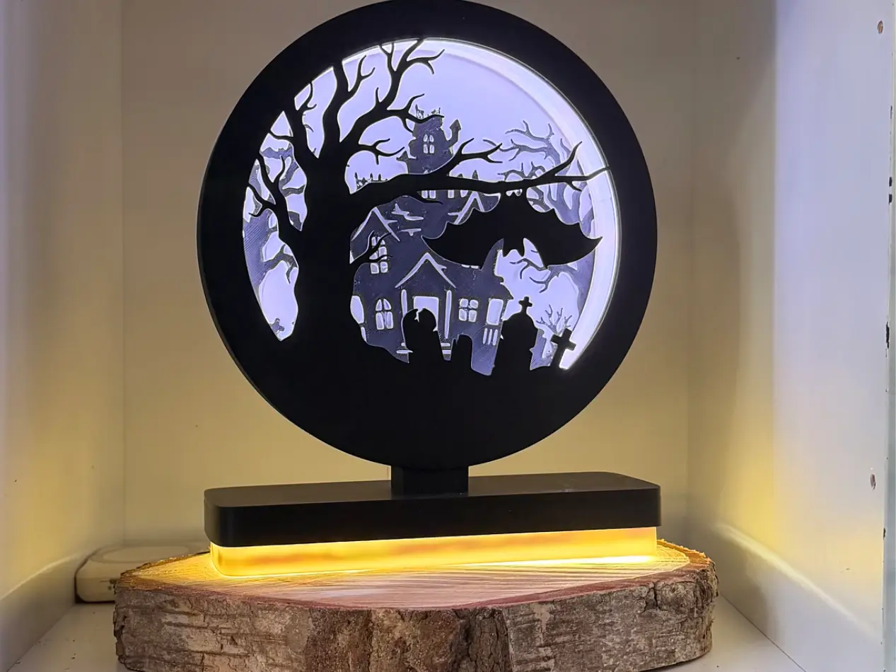 ShadowFrame LED v4 Halloween — modelo 3D