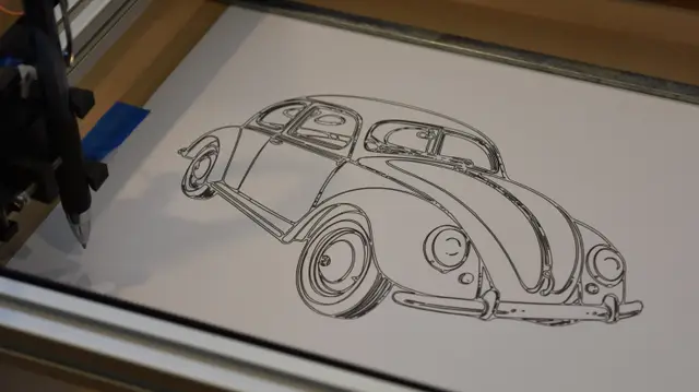 2020 DRAWbot Drawing Robot — modelo 3D