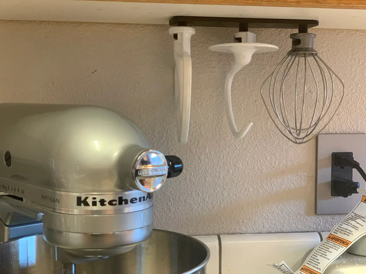 KitchenAid Stand Mixer attachment hanger — modelo 3D