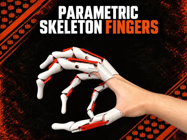 [SKELETON] Articulated Finger Extensions — modelo 3D