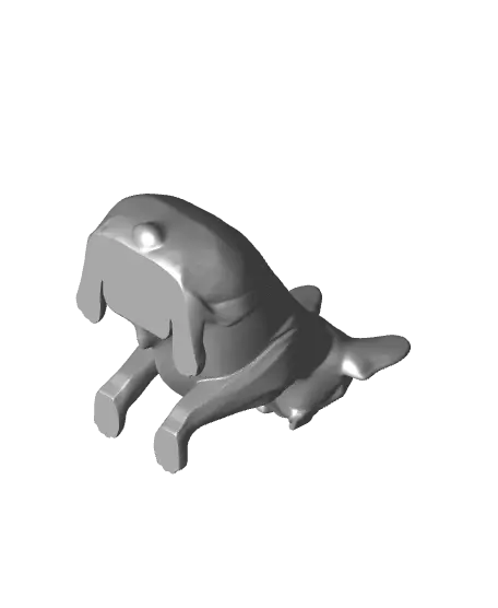 French Bulldog Sculpture "Frenchie" — modelo 3D