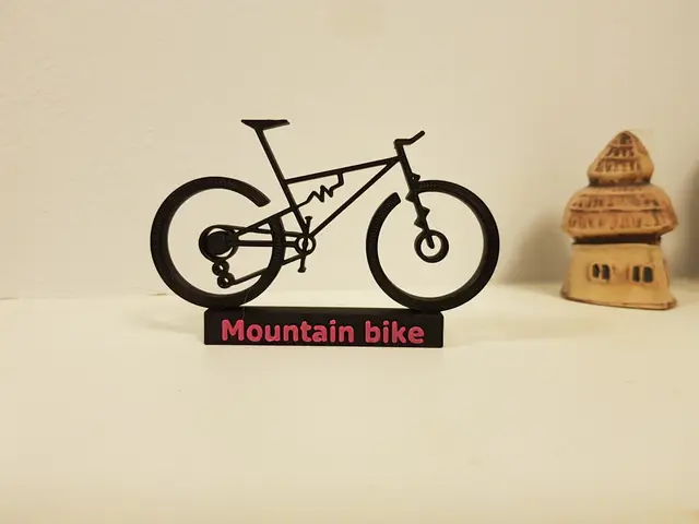 Mountain bike — modelo 3D