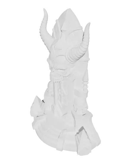 Dark Skull Throne Dungeon Terrain — modelo 3D