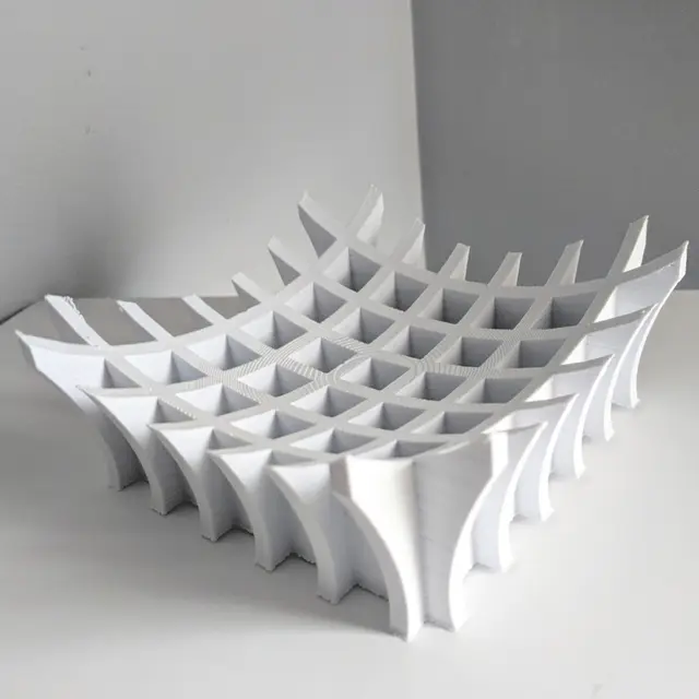 Lattice Bowl — modelo 3D