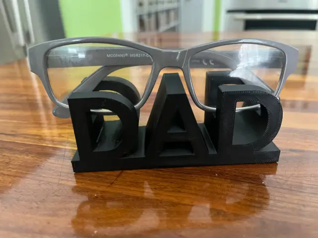 DAD glasses holder — modelo 3D