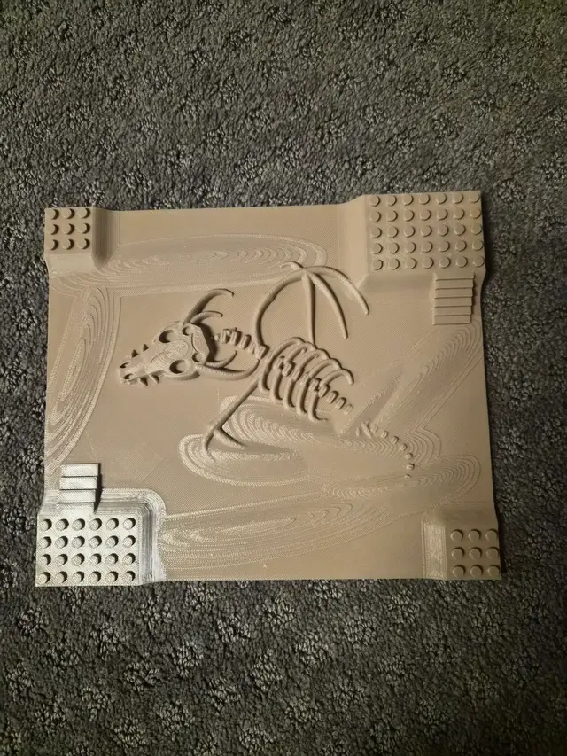 Dunes-themed Baseplate — modelo 3D