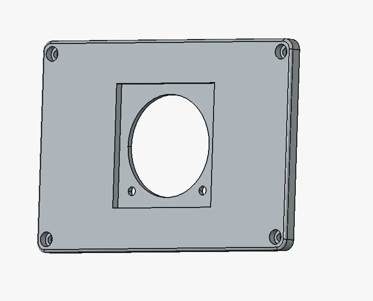 Analog Meter Panel 91C4 Type — modelo 3D