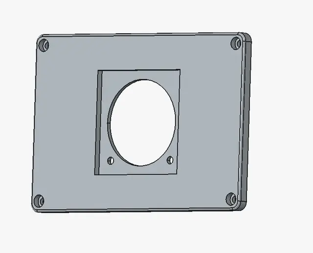 Analog Meter Panel 91C4 Type — modelo 3D