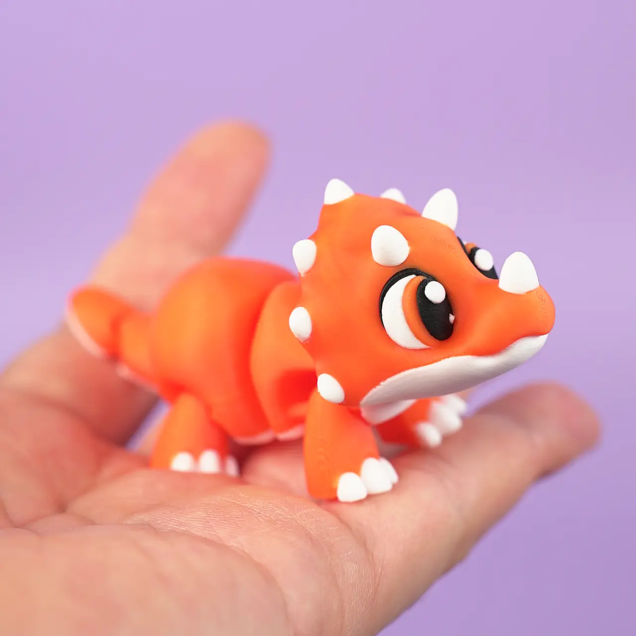 Flexi Articulated Triceratops Dinosaur — modelo 3D