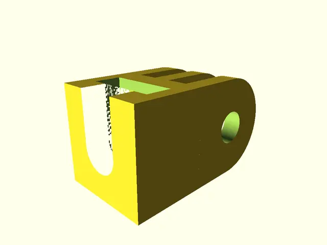 GoPro to tripod mount adaptor — modelo 3D