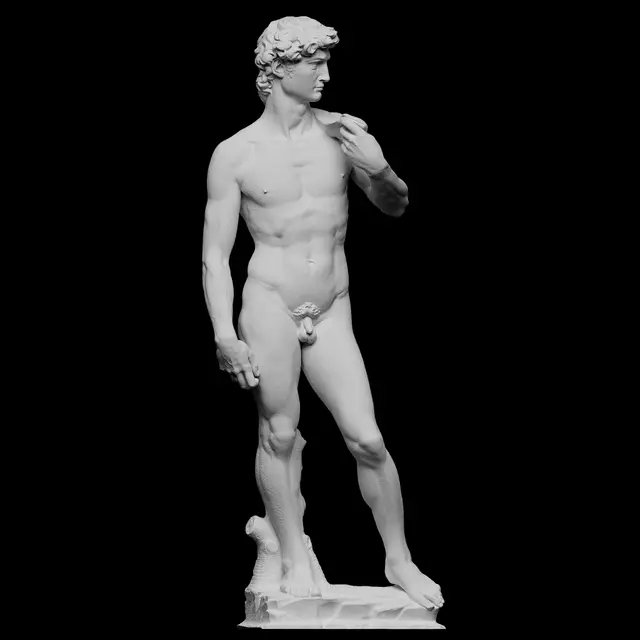 David — modelo 3D