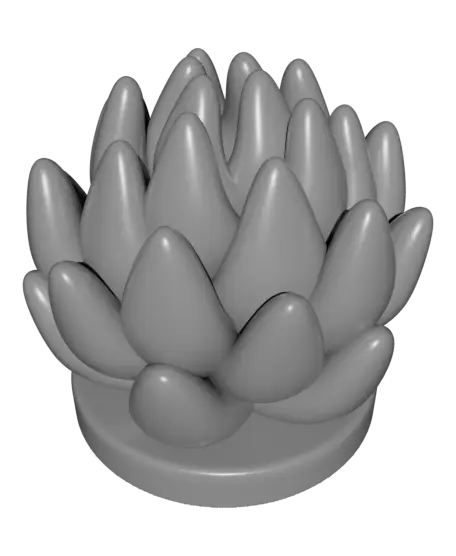 Leafy Plant Clicker — modelo 3D