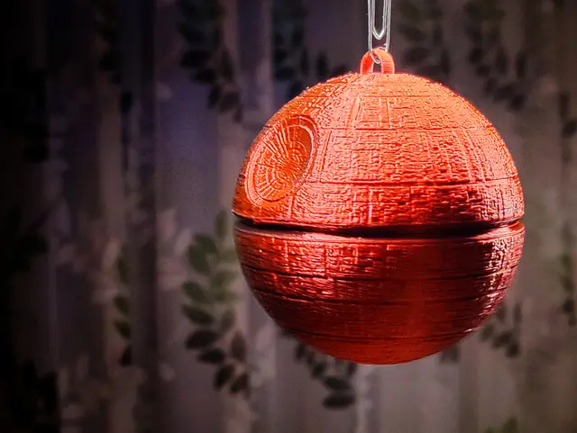 Death Star Christmas Tree Ball — modelo 3D