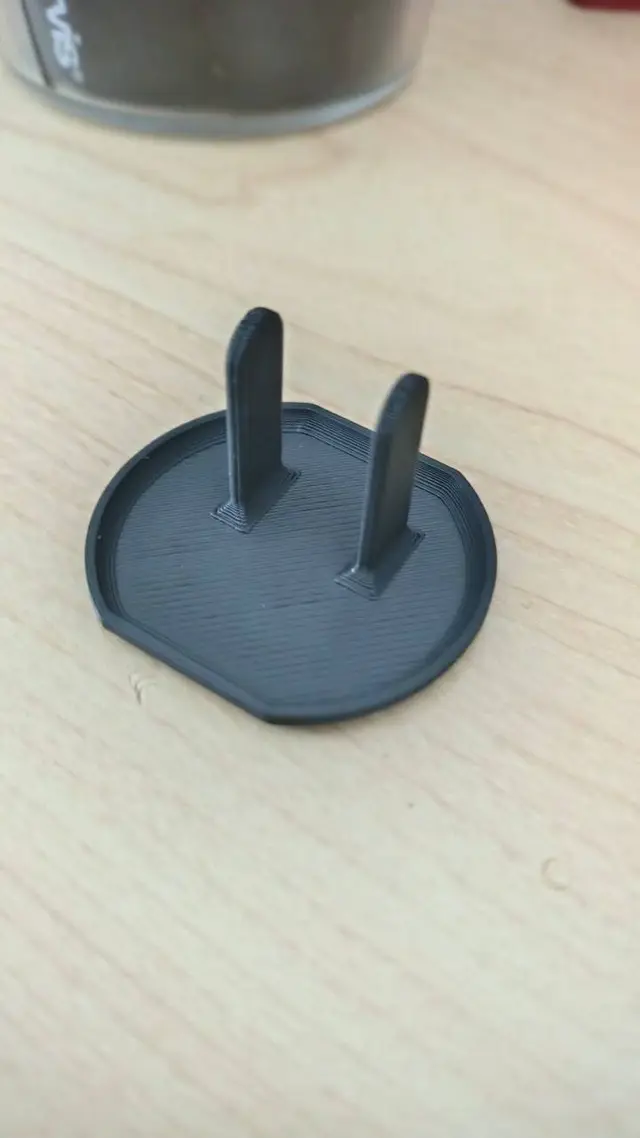 Protector de tomacorriente — modelo 3D