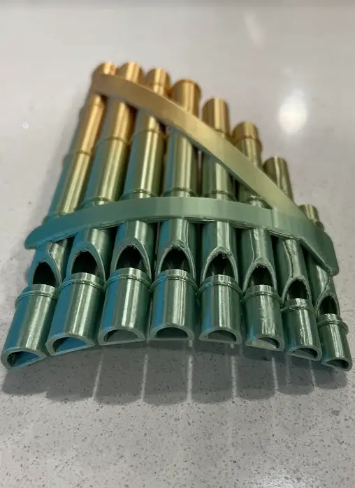 Pan Flute — modelo 3D