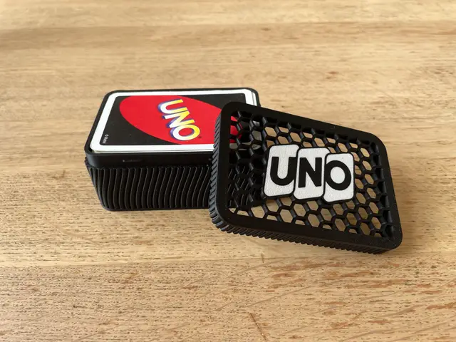 Uno Playcards Storage Box — modelo 3D