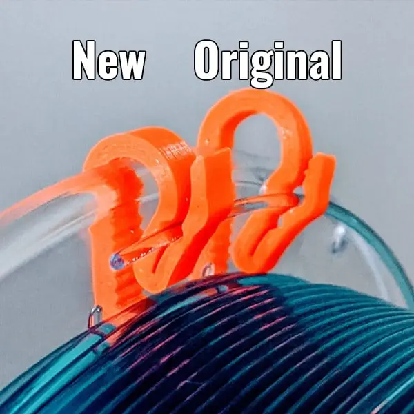 Smaller Universal Filament Clip — modelo 3D