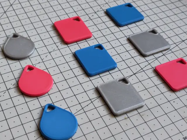 NFC Tag Keychains — modelo 3D