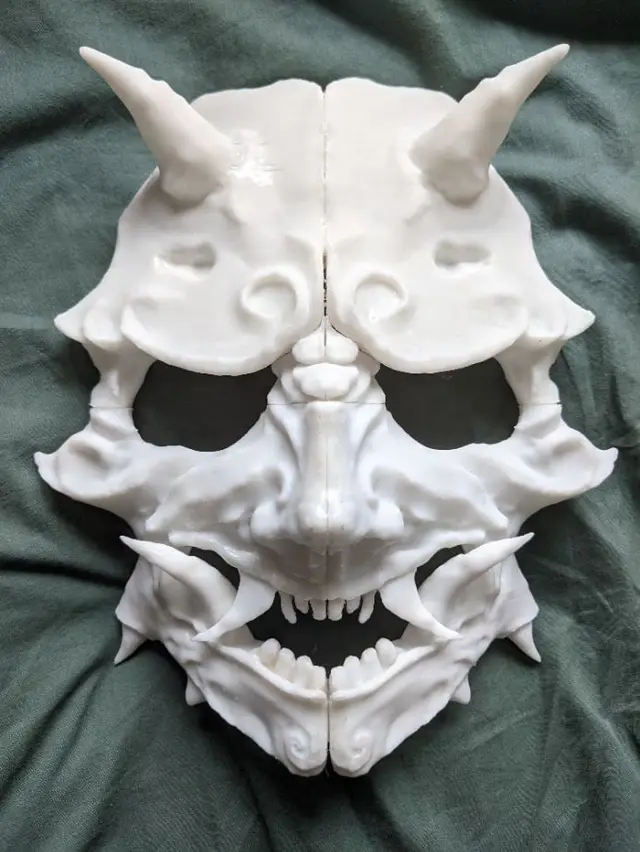 Oni Mask — modelo 3D