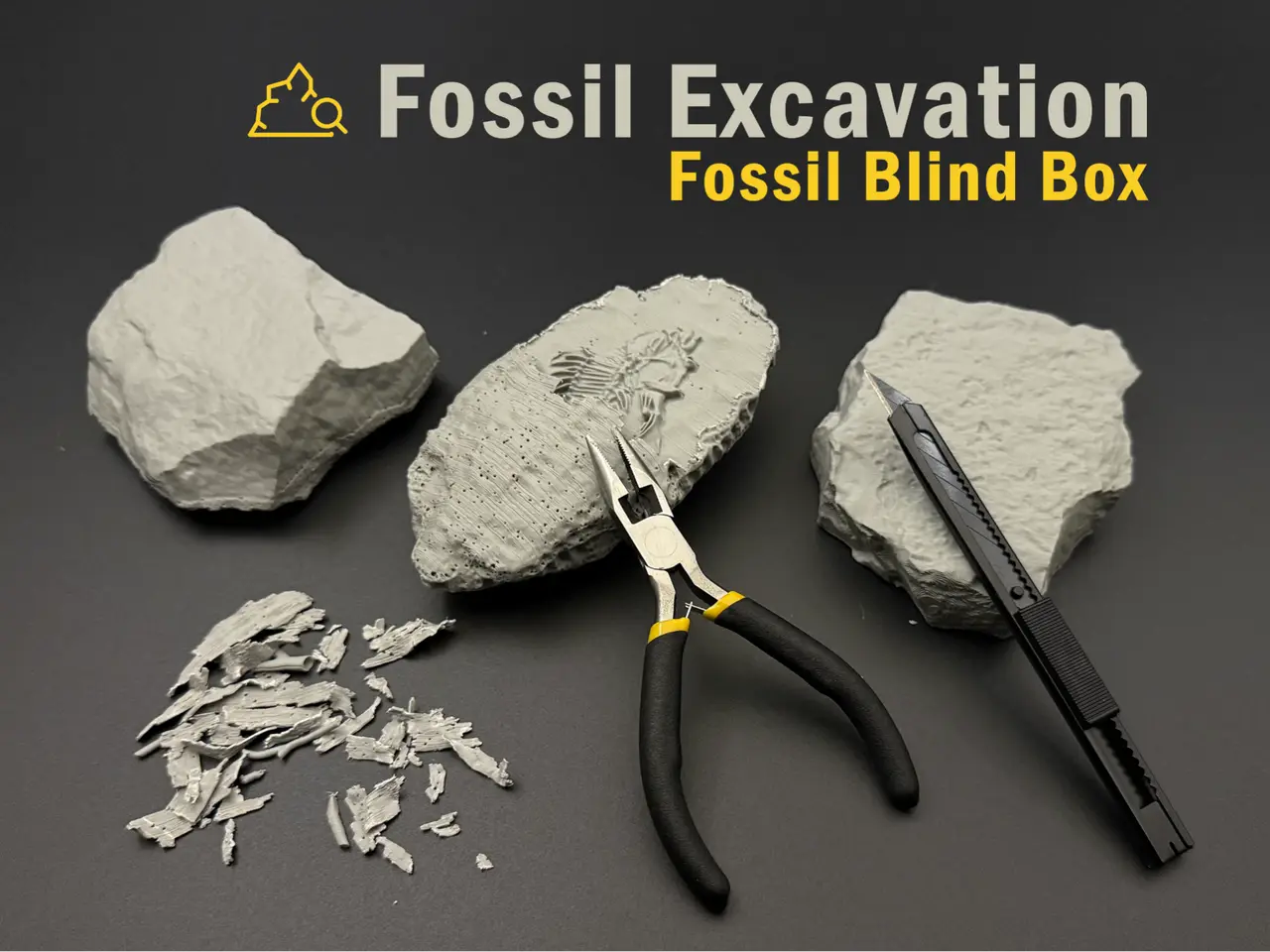 Fossil Excavation — modelo 3D