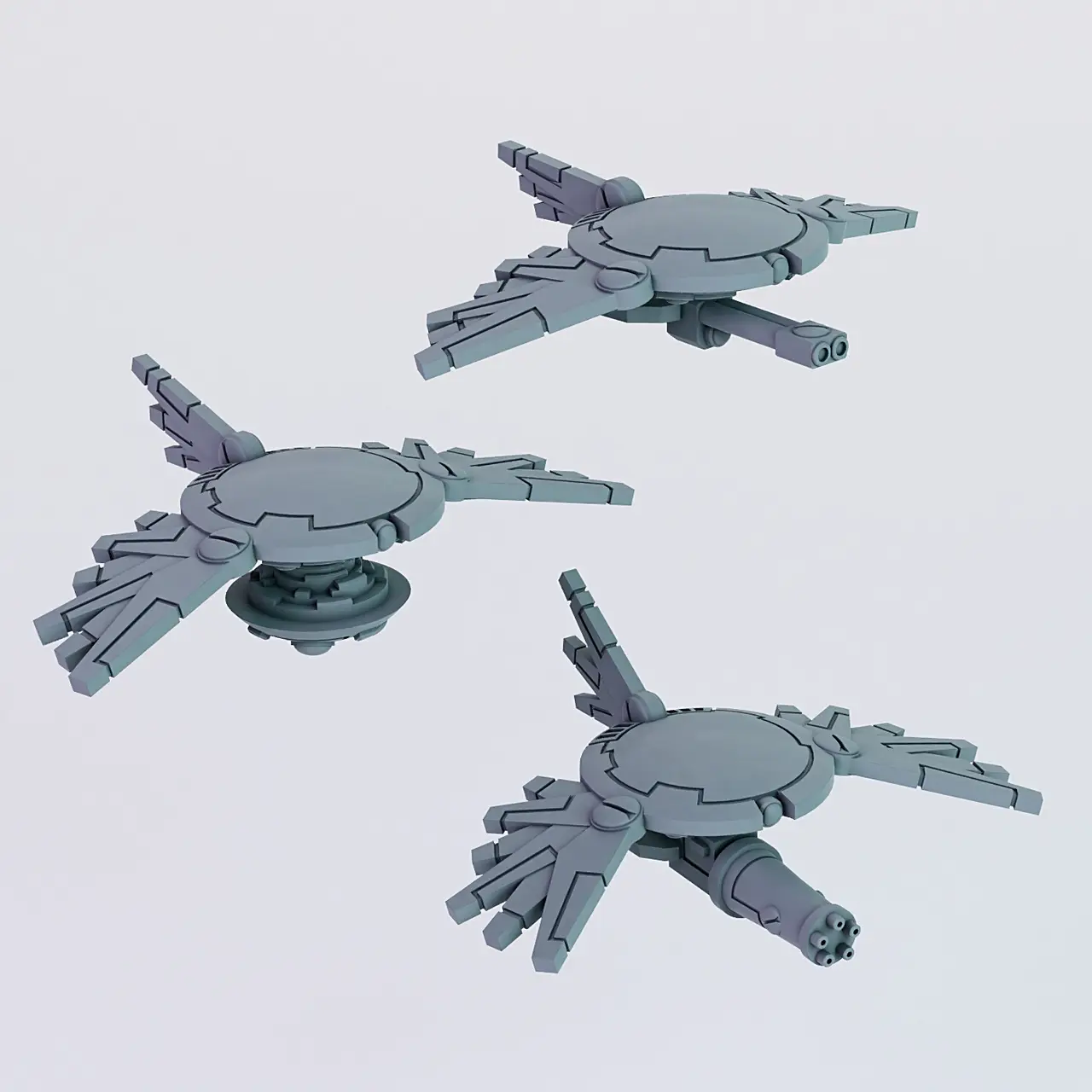 GX2 Falcon Drones | Greater Good — modelo 3D