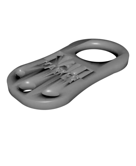 Keyrambit Reimagined — From Fidget Toy to NFC Digital Business Card — modelo 3D