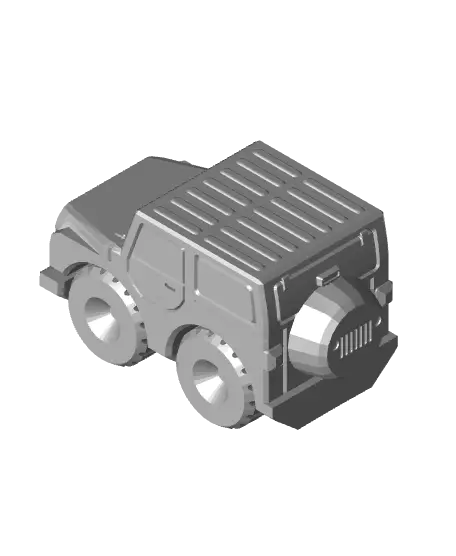 Fixum Dude Motors PIP Jeep Hardtop — modelo 3D