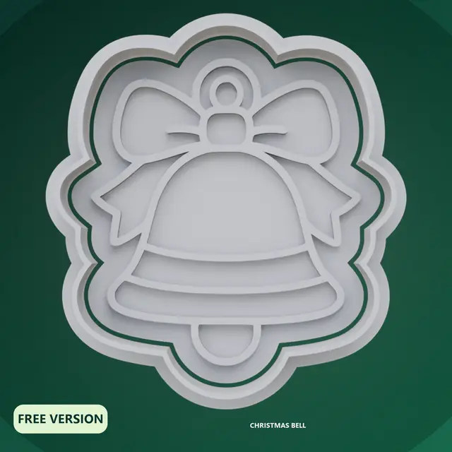 Santa Essentials Cookie Cutter STL – 3D Print Biscuit Mold — modelo 3D