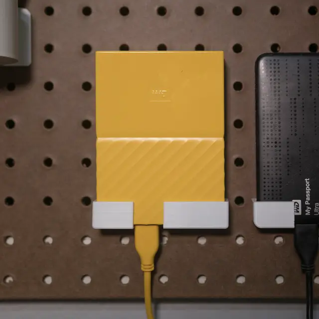 Peg Anything // WD My Passport Holder (3TB and 4TB) — modelo 3D