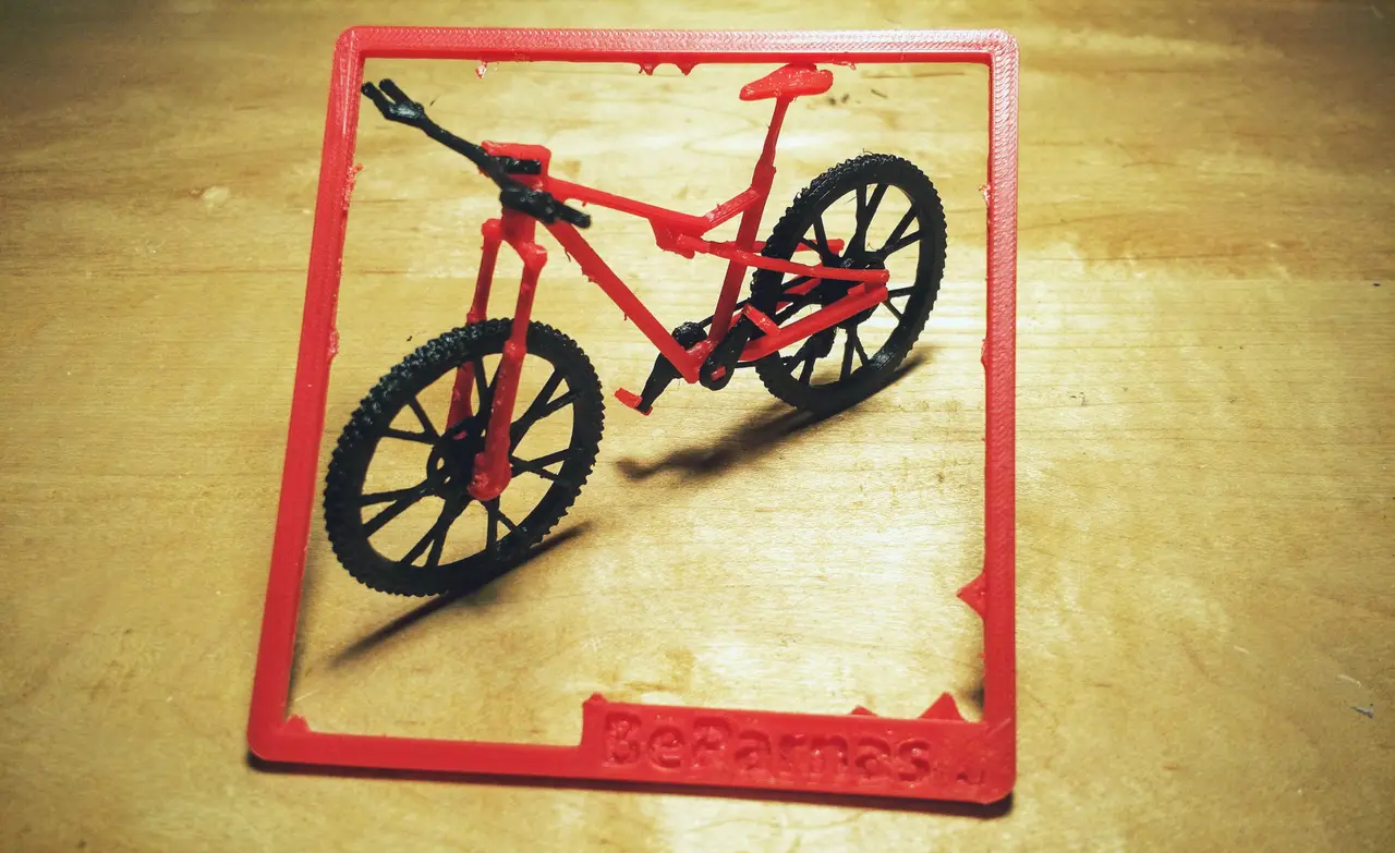Snap-Together Model Mountain Bike — modelo 3D
