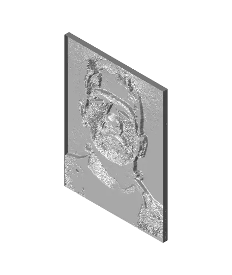 Lithophane Frankenstein's Monster Boris Karloff — modelo 3D