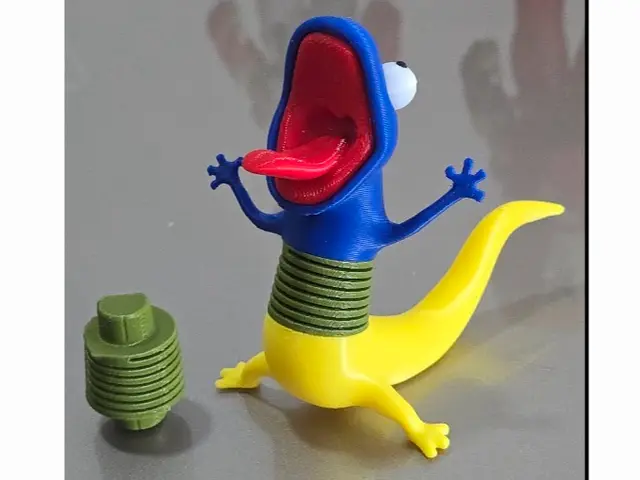 Lagartixa Maluca 3.0 — modelo 3D
