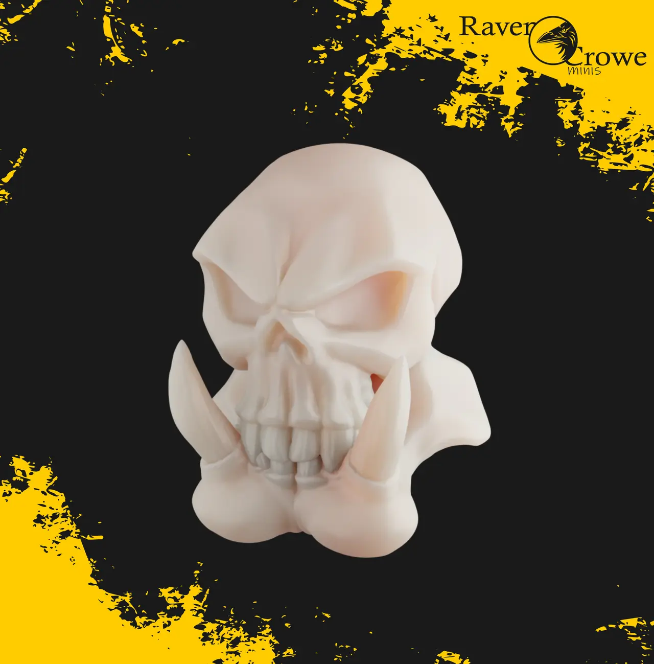 FREE Orc Skull — modelo 3D