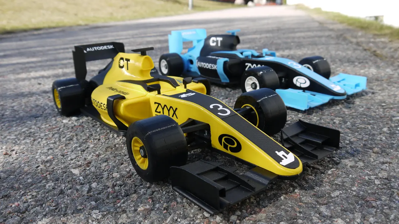OpenRC F1 car - 1:10 RC Car — modelo 3D