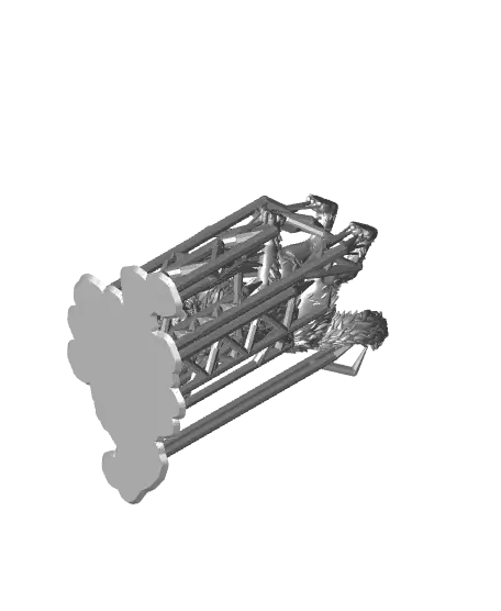 Wolf D - With Free Dragon - 5e DnD Inspired for RPG and Wargamers — modelo 3D
