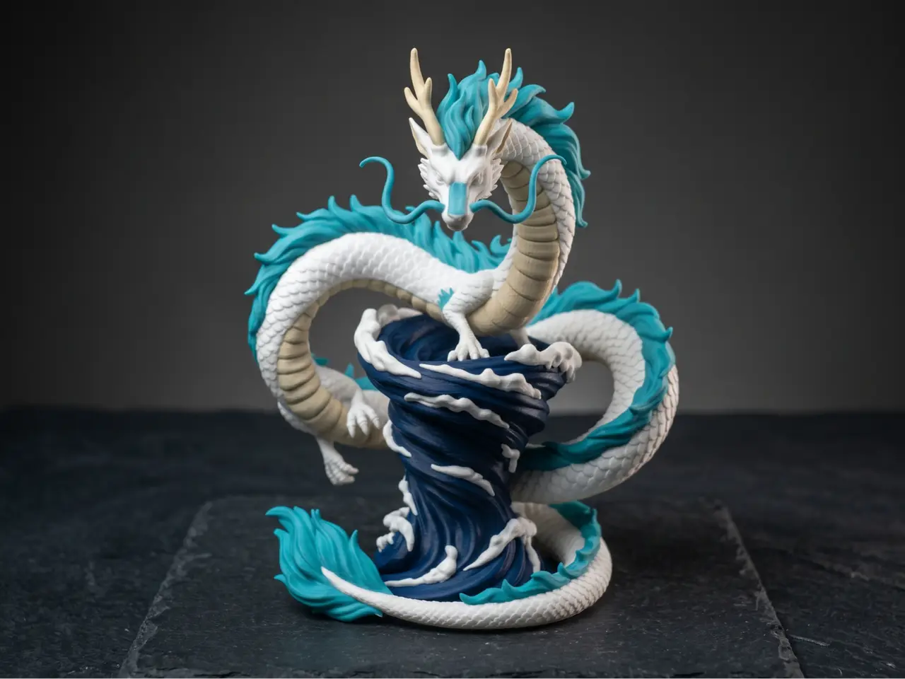 Haku Dragon Diorama (Spirited Away) — modelo 3D